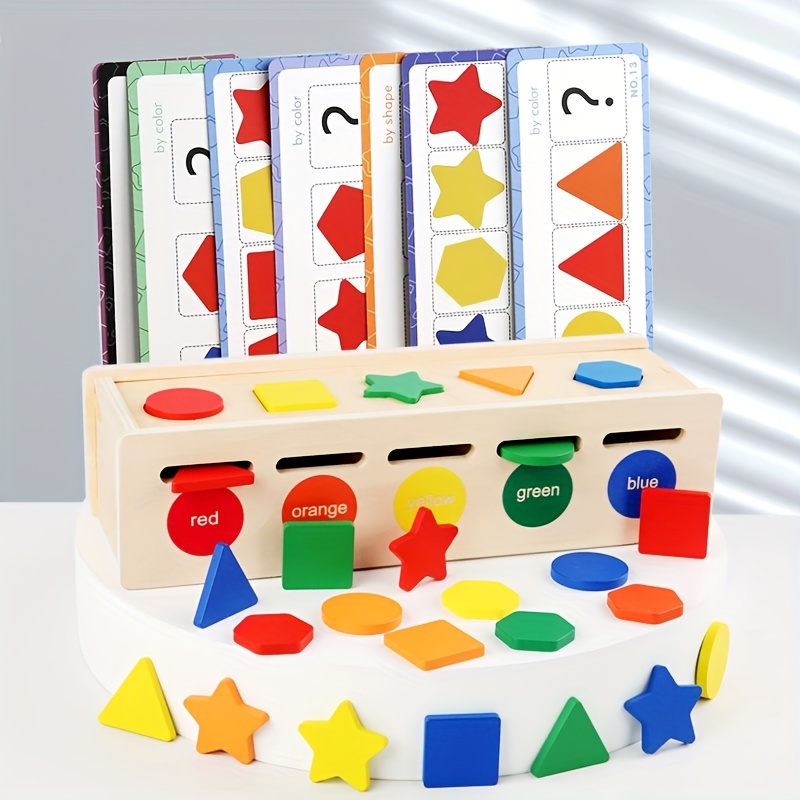 Educational Wooden Toys For 1 3 Year Old Boys - Temu