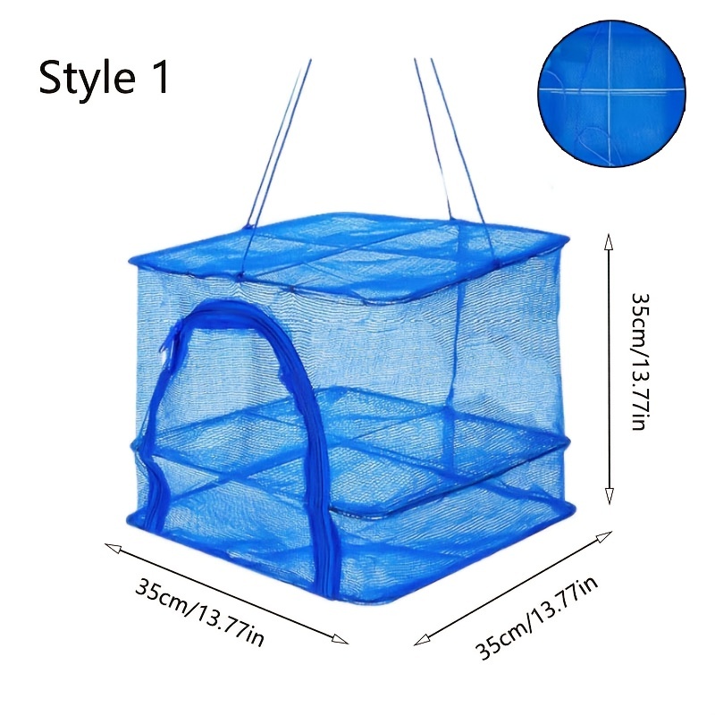 Colorful 3 layer Fish Basket Mini Fishing Cage Cylindrical - Temu