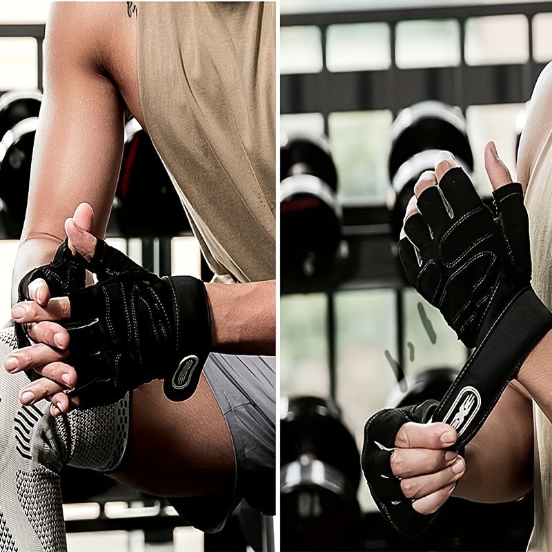 1Pair Breathable Workout Gloves for Women/Men,No More Sweaty