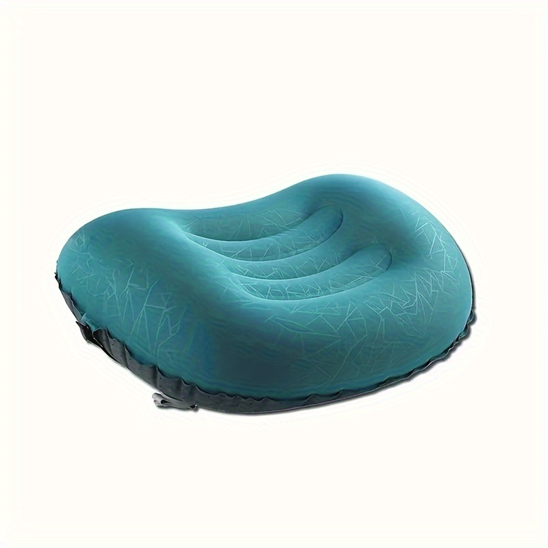 1pc Ultralight Inflatable Camping Travel Pillow Compressible