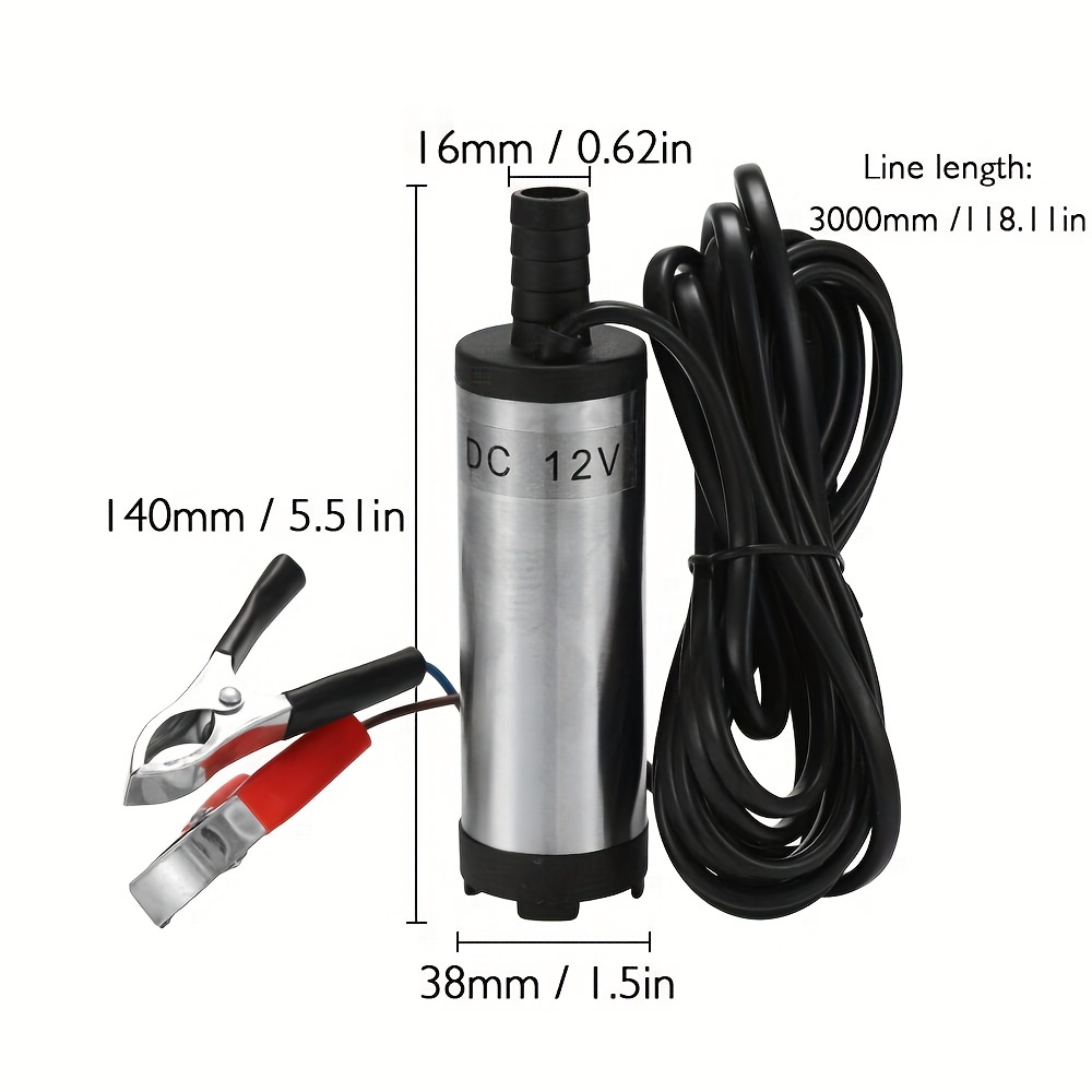 12v Electric Submersible Pump Stainless Steel Submersible - Temu