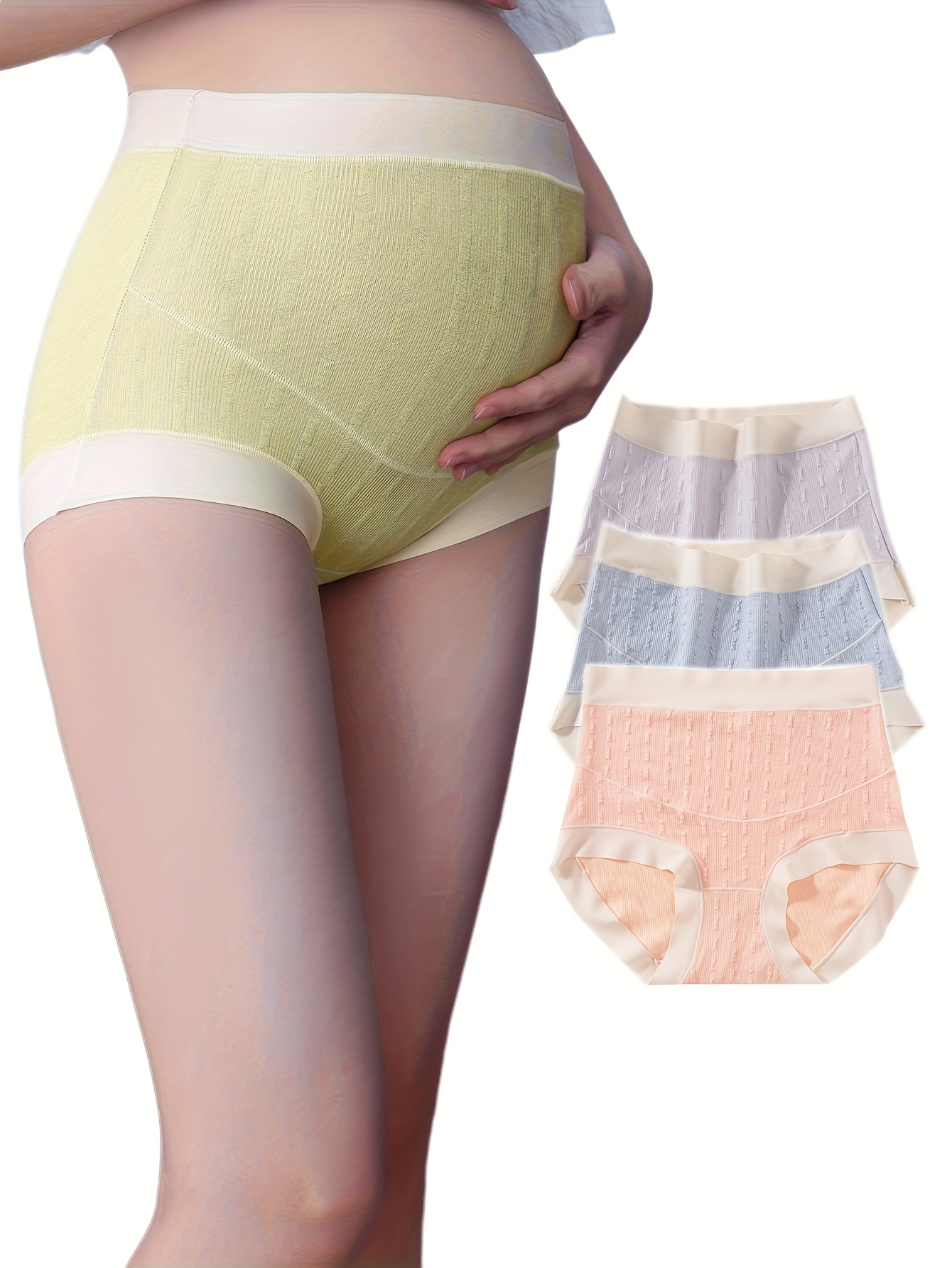 Pregnant Women's Adjustable High Waist Belly Support - Temu