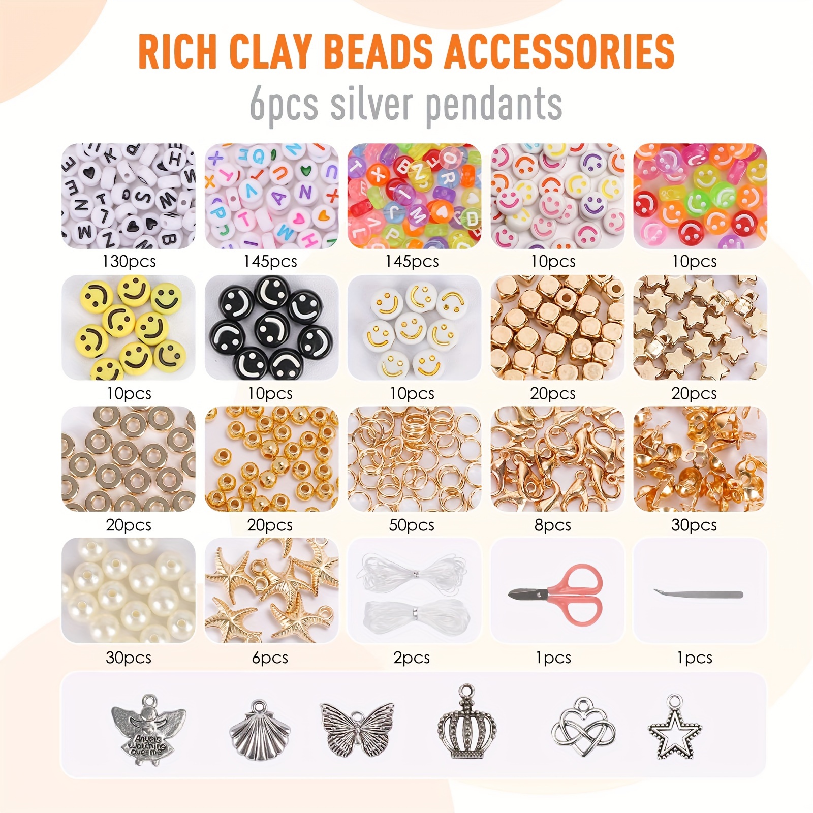 48 Colors 48 Strips Flat Polymer Clay Black Stone Beads - Temu