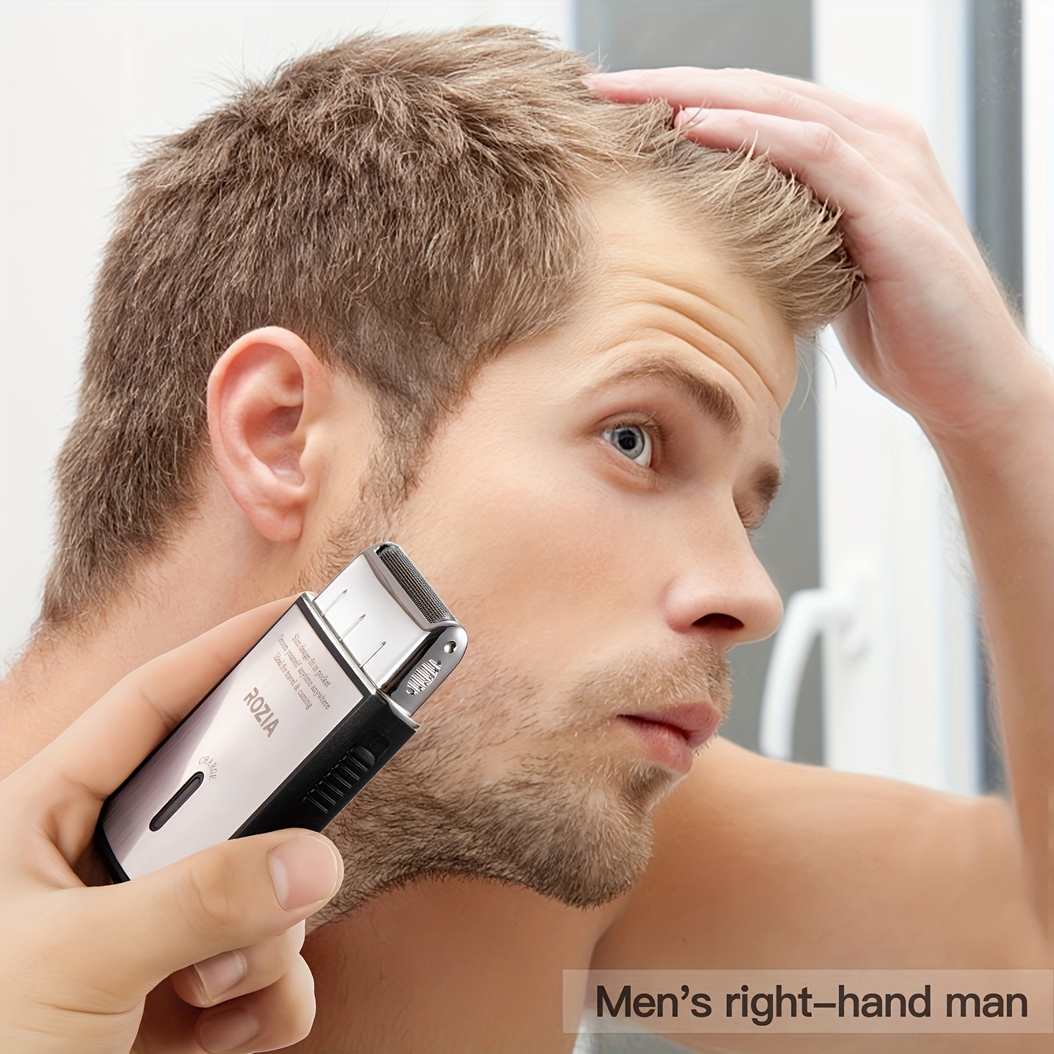 Men Mini-Shave Portable Electric Shaver Razor Beard Trimmer USB  Rechargeable US