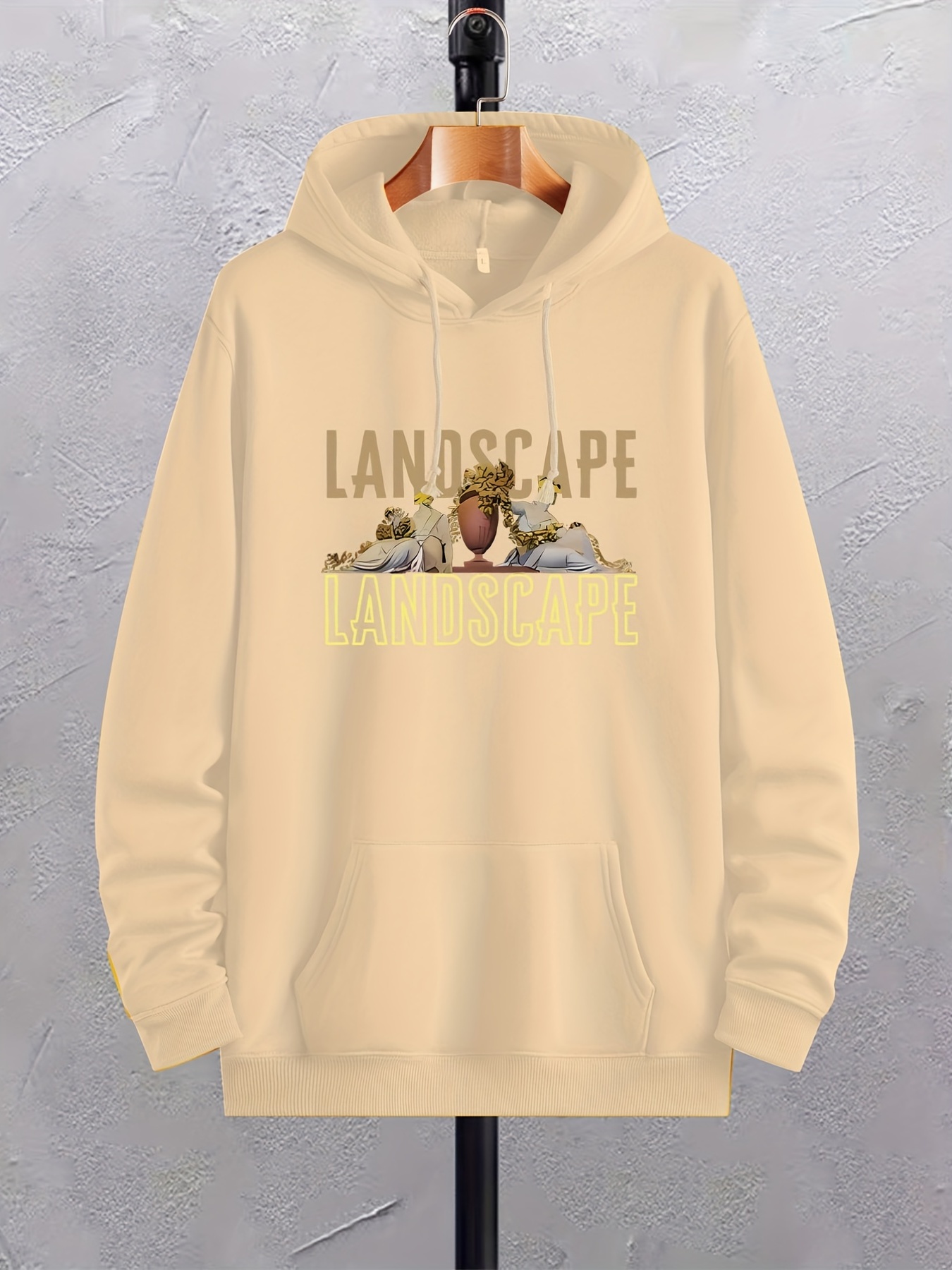 Landscape discount print hoodie