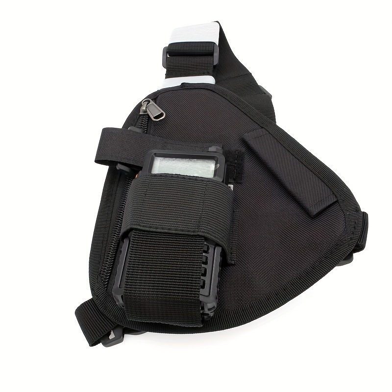 Shoulder Radio Holster Chest Pack Walkie Talkie Chest Harness - Two Way  Radio