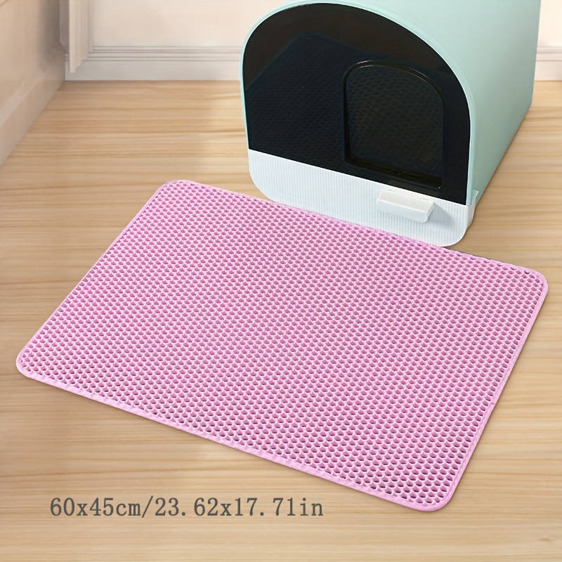 Foldable Cat Litter Mat 60x45cm Cat Litter Tray, Waterproof Non