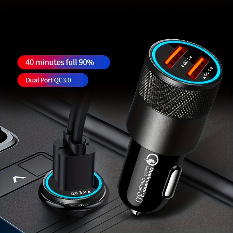 Fast Car Chargers Usb Pd Type C Qc 3.0 Outlet Adapter Fast - Temu United  Kingdom