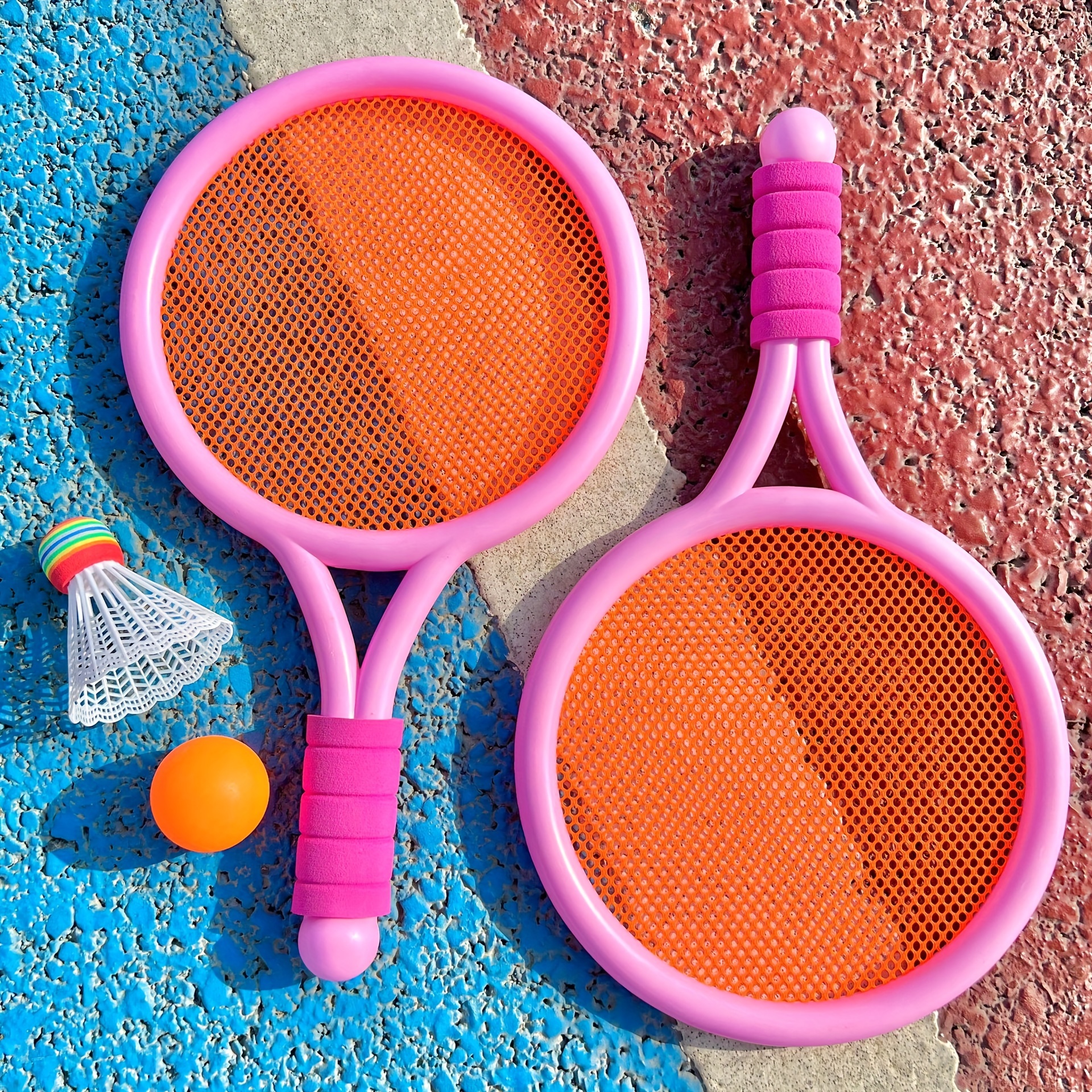 Badminton Tennis Racket Set Family Interactive Toys