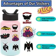 Cartoon Mothman+ Series Graffiti Stickers Suitable Laptop - Temu United