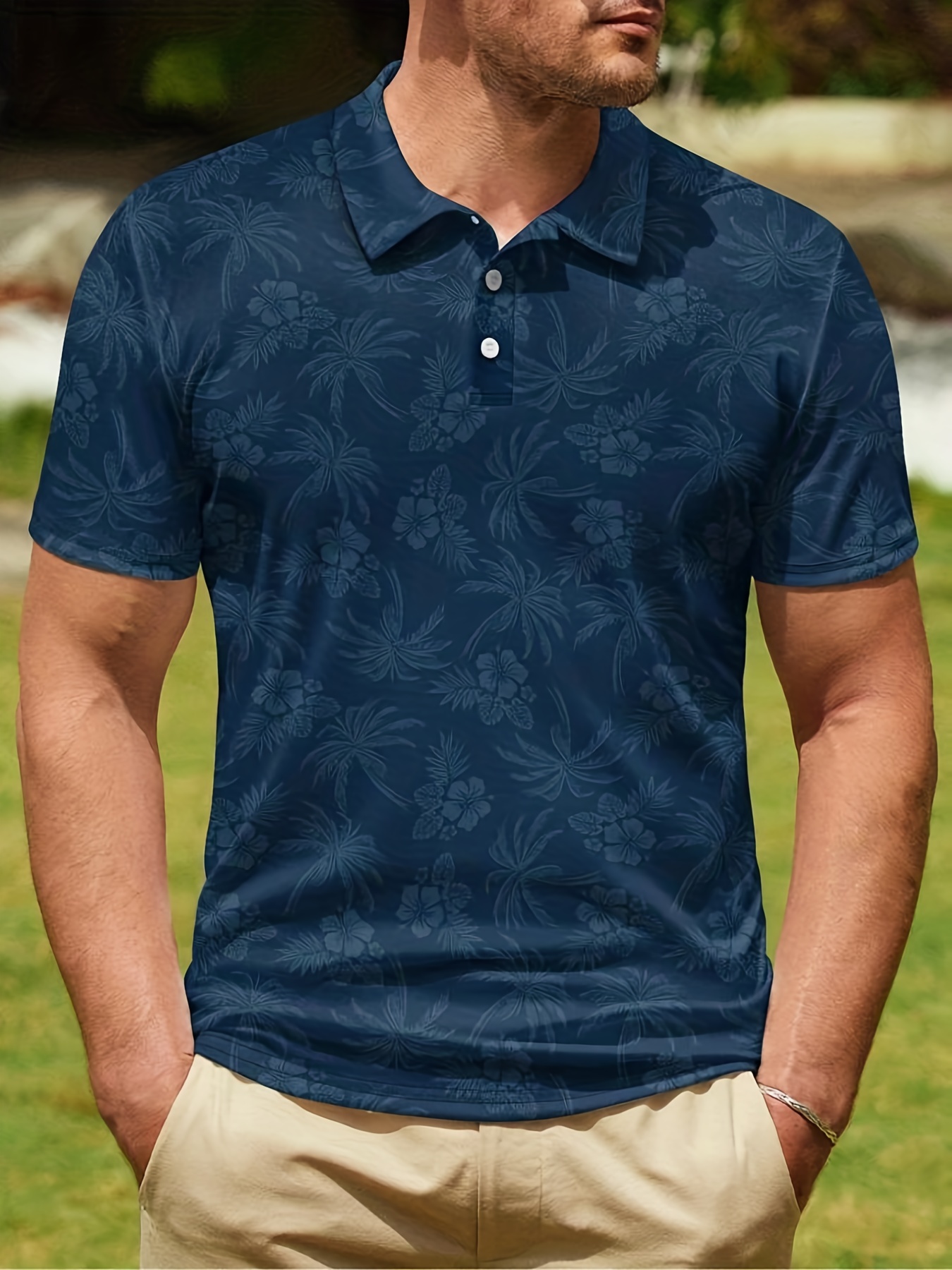 Button down polo clearance floral