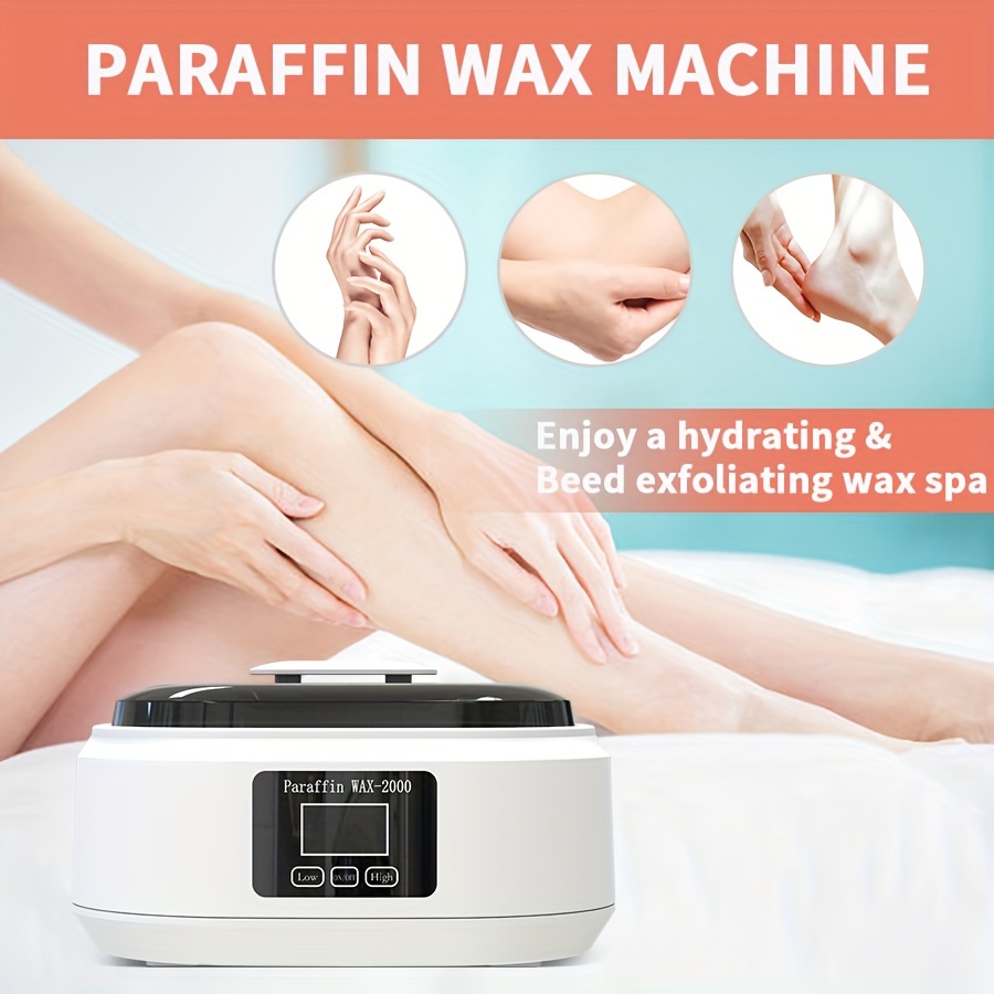 Paraffin Wax Machine for Hand and Feet, Paraffin Baths Wax Warmer Moisturizing Kit Auto-time and Keep Warm Paraffin Hand Wax Machine Soothing Hand 