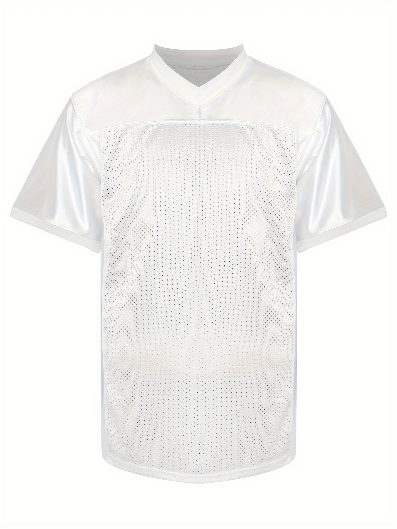 Markwort Adult Football Porthole Mesh Jersey (White, Large/X-Large)