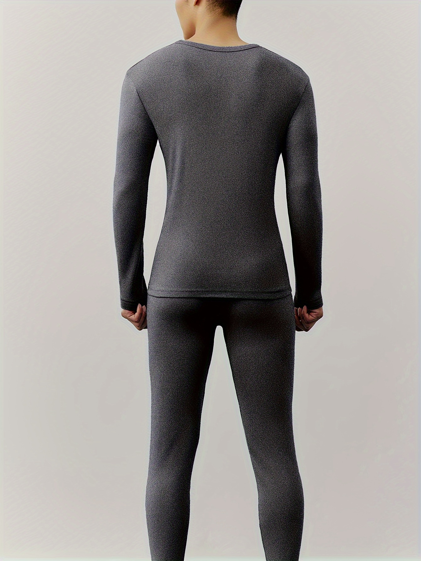 Asian Size Men's Breathable Open Pouch Tight Fit Long Johns - Temu Canada