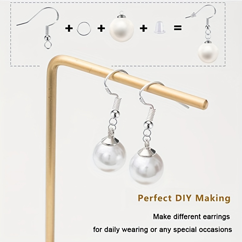 Diy Jewelry About Metal Iron Earring Back Earplug - Temu