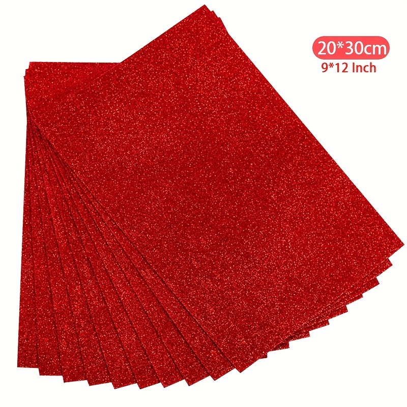 Glitter Foam Sheets Glitter Eva Foam Sheet Christmas New - Temu