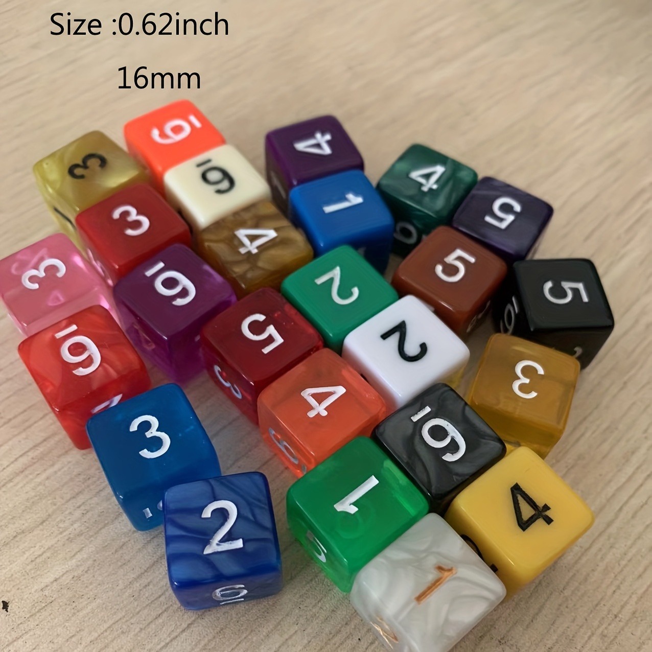 Jogo De Dados Colorido De 6 Lados Com 10 Peças - Divertido E Fácil De Jogar,  Conjunto De Dados Para Crianças E Adultos, Jogo De Quebra-cabeça Engraçado,  Jogos De Mesa - Temu Portugal