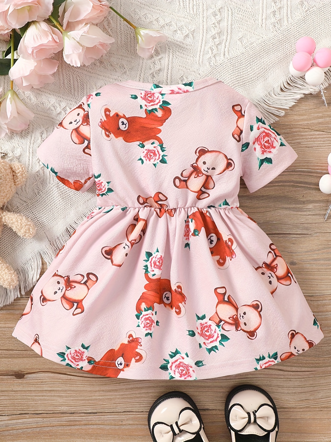 DRESS Girls Clothing Pink Girls Designer Beach Dress Cute Baby