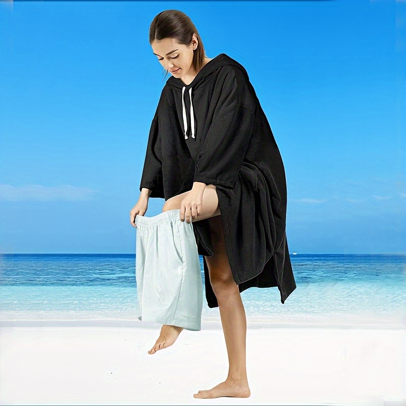 Surf Poncho Towel Hooded Surf Towel Poncho Surf Changing Towel Beach