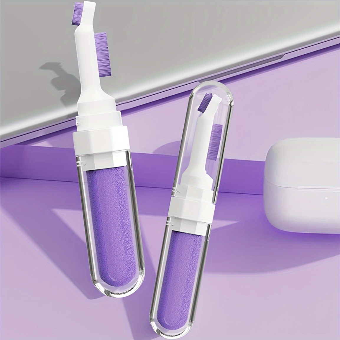 Kit de limpieza para Airpod, kit de limpieza multifuncional 3 en 1 para  Airpods Pro con esponja, cepillo suave, punta de metal, auriculares  Bluetooth