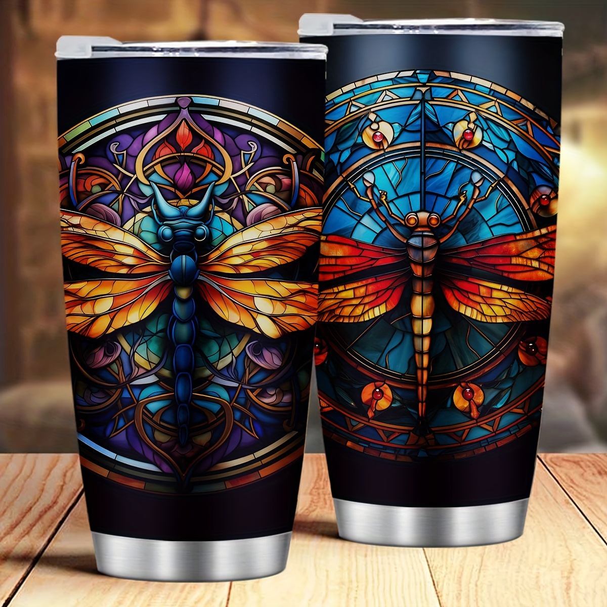Dragonfly Gifts Tumbler 20oz - Dragonfly Gifts For Women Unique - Dragonfly  Lover Gifts - Dragonfly Lovers Gift - Dragonfly Tumbler Birthday Present 
