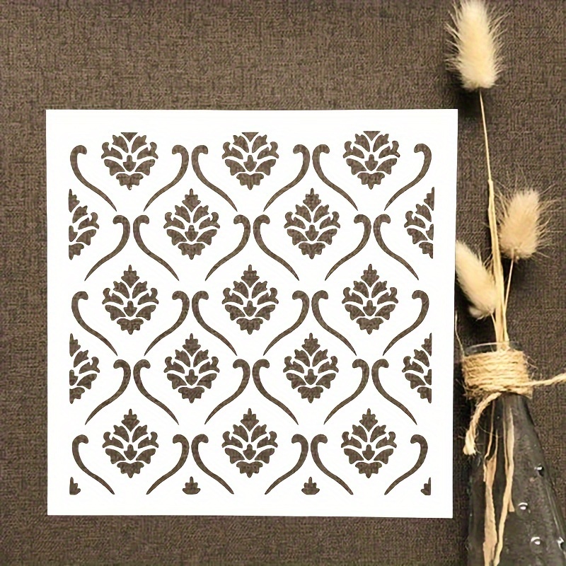 1pc Tree of Life Pattern Stencil Music Symbol Leaves Tree Templates Drawing  Painting Stencils for Painting on Scrapbook Card Wood Floor Wall Fabric 
