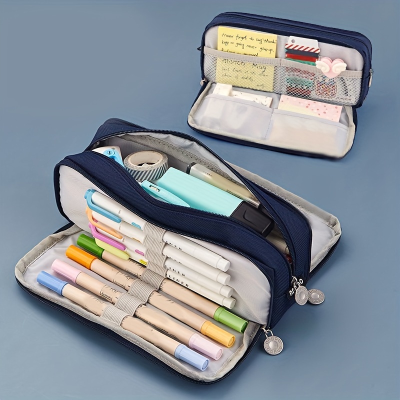 Large Capacity Pencil Case Multi-functional Stationery Box Popular For  Middle School Students