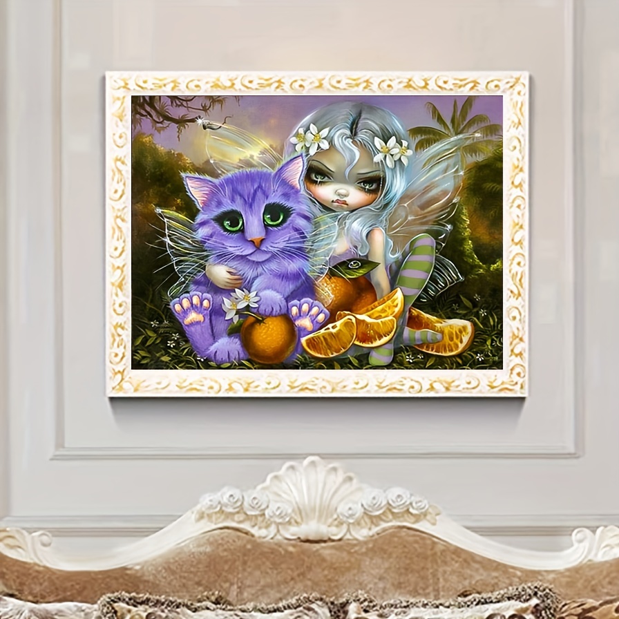 Cartoon Character Artificial Diamond Painting handmade Diy - Temu