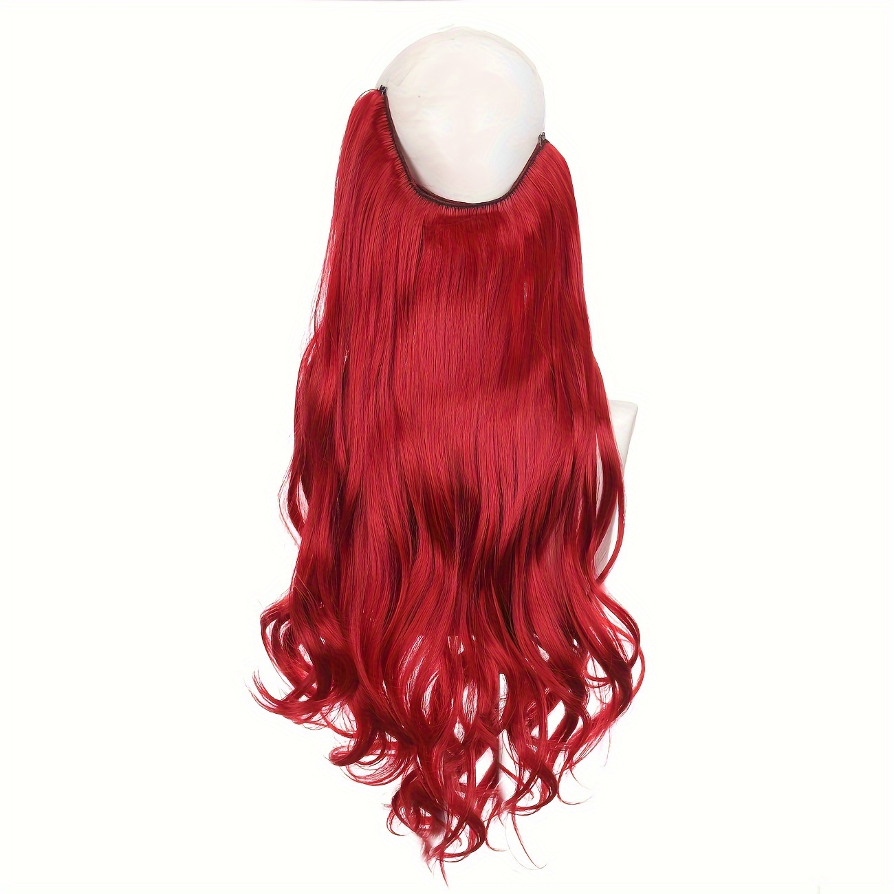 Invisible Wire Hair Extensions Transparent Wire Adjustable - Temu