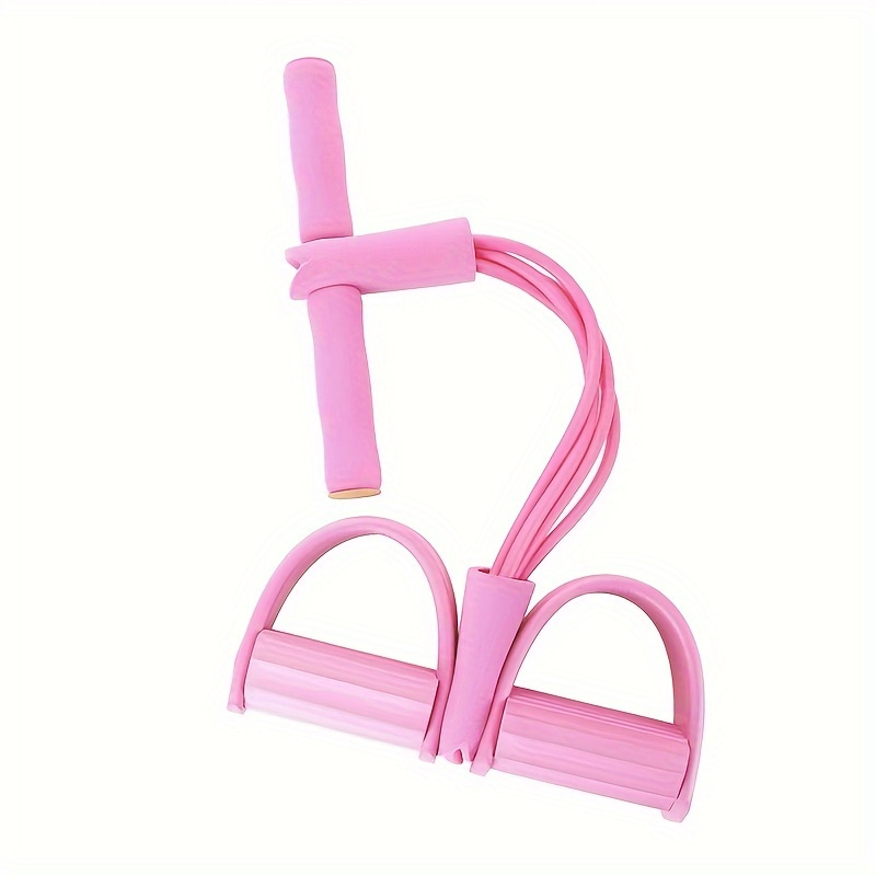 saksharan pink,purple Resistance Band 4-Tube Yoga Pedal Puller Resistance  Band, For Household at Rs 150/piece in New Delhi