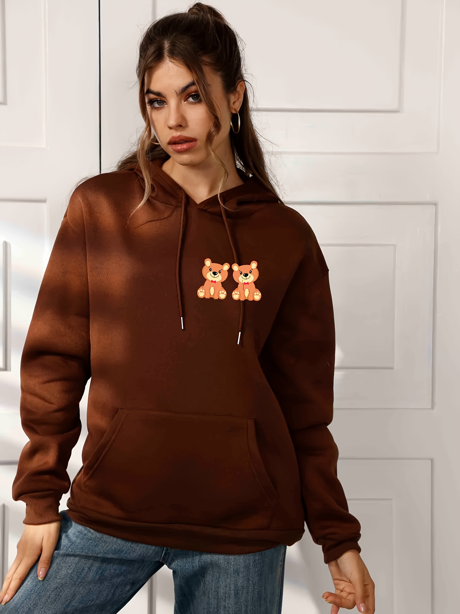 Cute women's pullover online hoodies