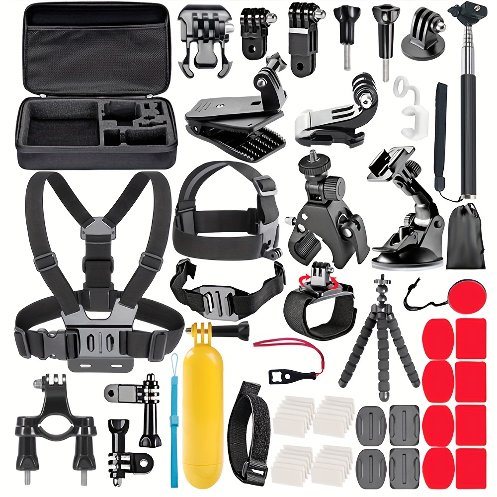 AKASO Outdoor Sports Action Camera Accessories Kit 7 in 1 for AKASO EK7000/ EK7000  Pro/ Brave 4/ Brave 7 LE/ Brave 7/ Brave 8/ V50X/ V50 Pro/ V50 Elite/Go Pro  Hero 9