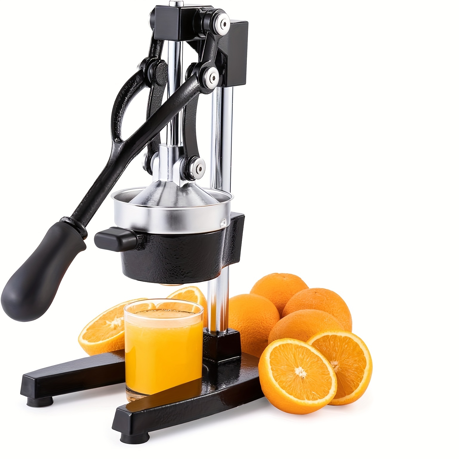 ▷ Exprimidor de naranjas manual esmaltado color naranja DP121【Precios y  Ofertas】
