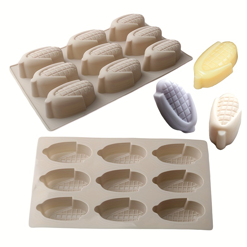 Silicone 3D Corn Mold for Candle Ice Chocolate Cake DIY Craft