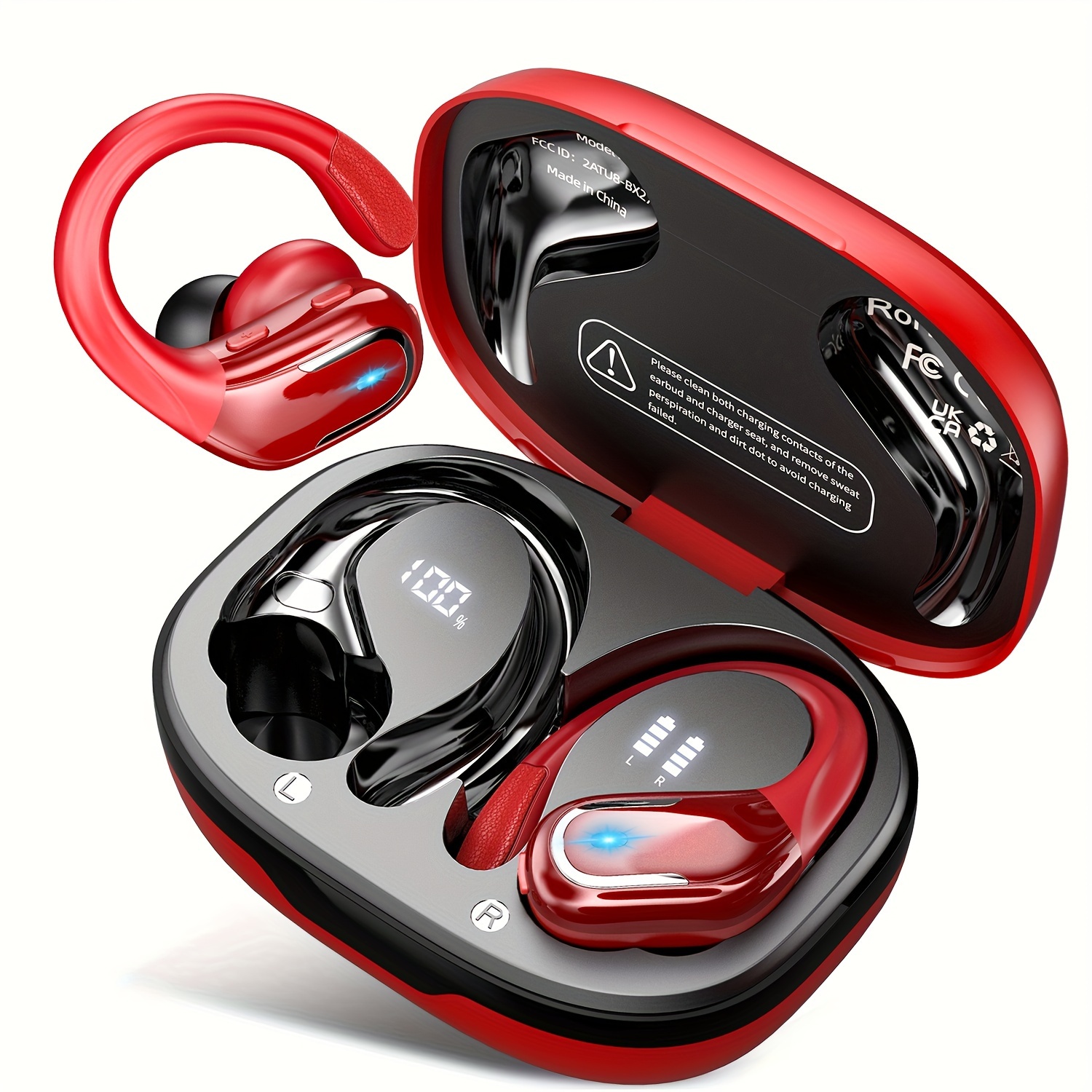 

Premium Tws Sports Headphones - Wireless Earbuds With Ipx7 Waterproof & Microphone For Iphone & Android