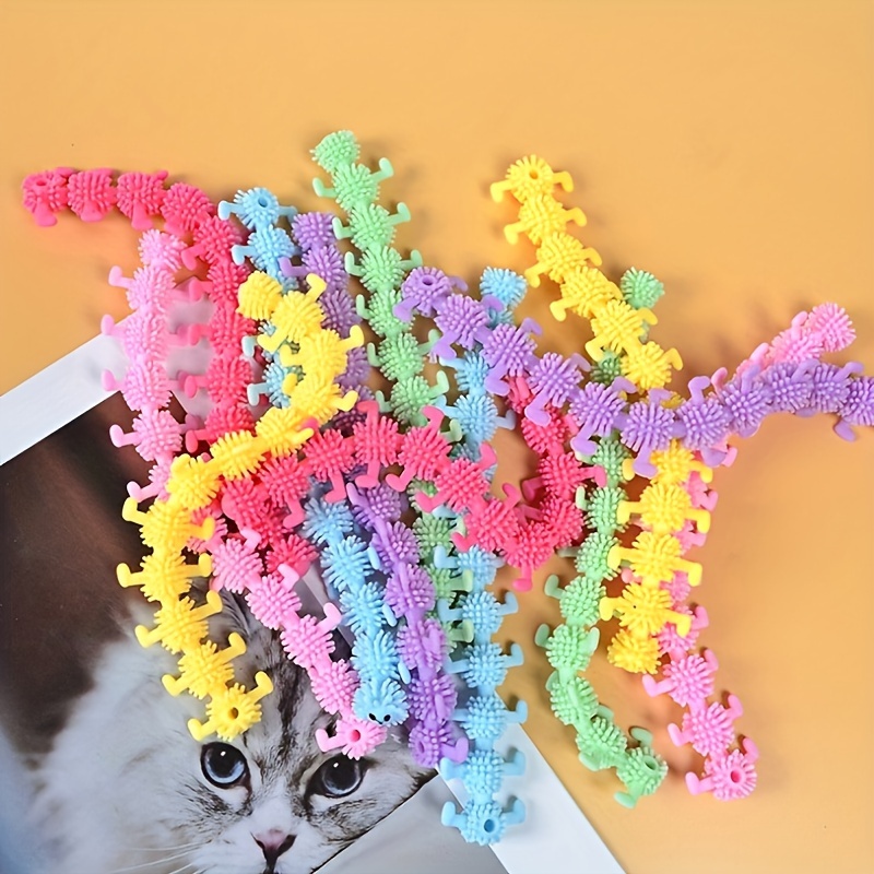 Stretchy String Fidget Toys Animal Sensory Noodles Toys Worm - Temu