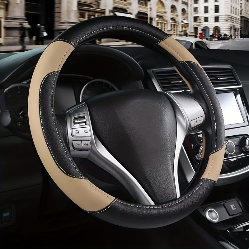 Accesorios de cuero para coches Moda Universal en 1 Interior suave  transpirable Decoración desechable 5 Kit para cubierta del volante - China Funda  Volante, cubierta del volante para Ford Mustang 2015-2021