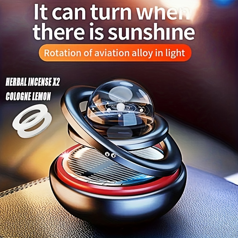Solar powered Car Aromatherapy Revitalize Car's Interior - Temu