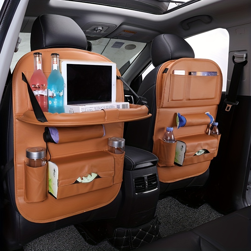 Car Seat Organizer Waterproof Seat Back Protector Storage - Temu