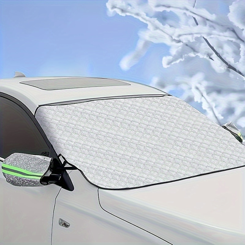 Car Snow Ice Cover Shade Car Windshield Snow Sunshade - Temu