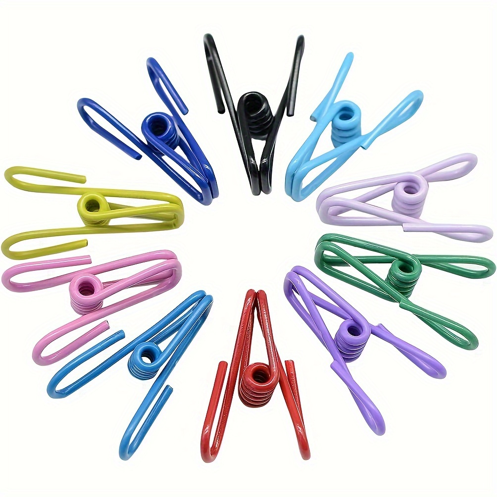 10/20pcs Clips Pequeños Color Creativos Pinzas - Temu Mexico