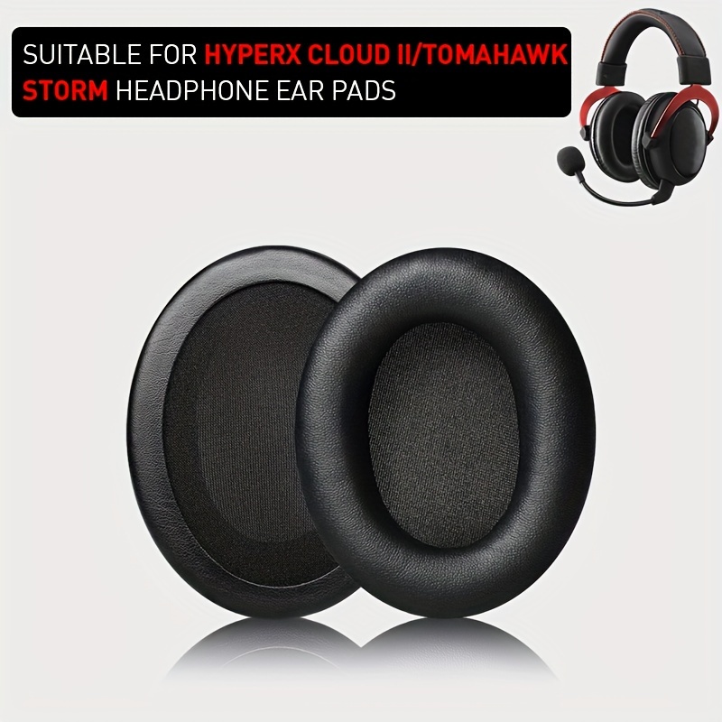 

Suitable For Hyperx Cloud Ii, Tomahawk, Storm Headphone Ear Pads
