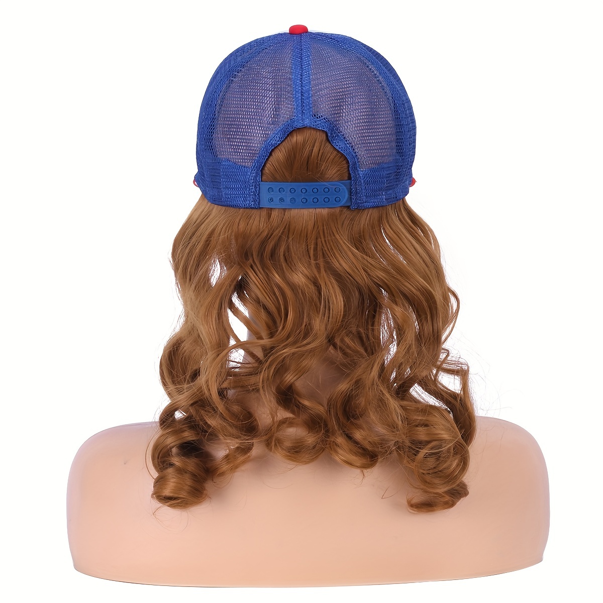 Unisex Loose Curly Hair Hat Adjustable Attached Hair Long Baseball  Hairstyle Hair Wig Hiphop For Women Girls And Men Boys Mullet Wig - Temu  Australia