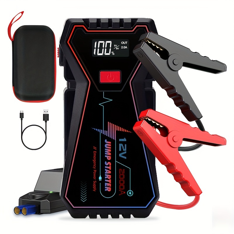 Jump Starter Battery Pack - Free Shipping For New Users - Temu United  Kingdom