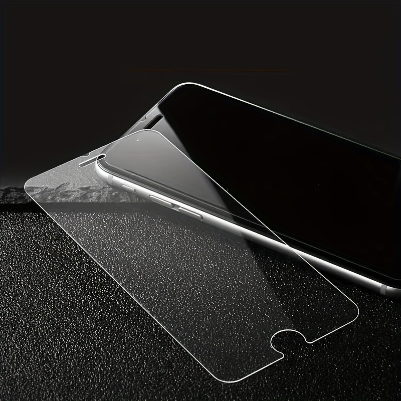 Protector de pantalla de vidrio templado para iPhone 8 Plus/7 Plus (paquete  de 3) [con marco de instalación], protector de pantalla de vidrio templado