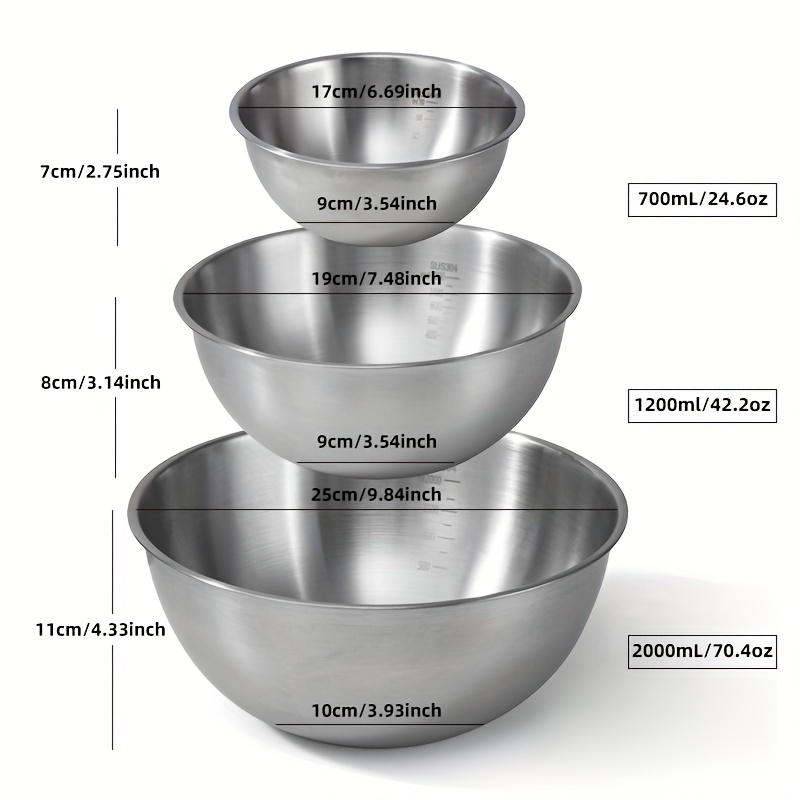 Mixing Bowls Large 700ml.