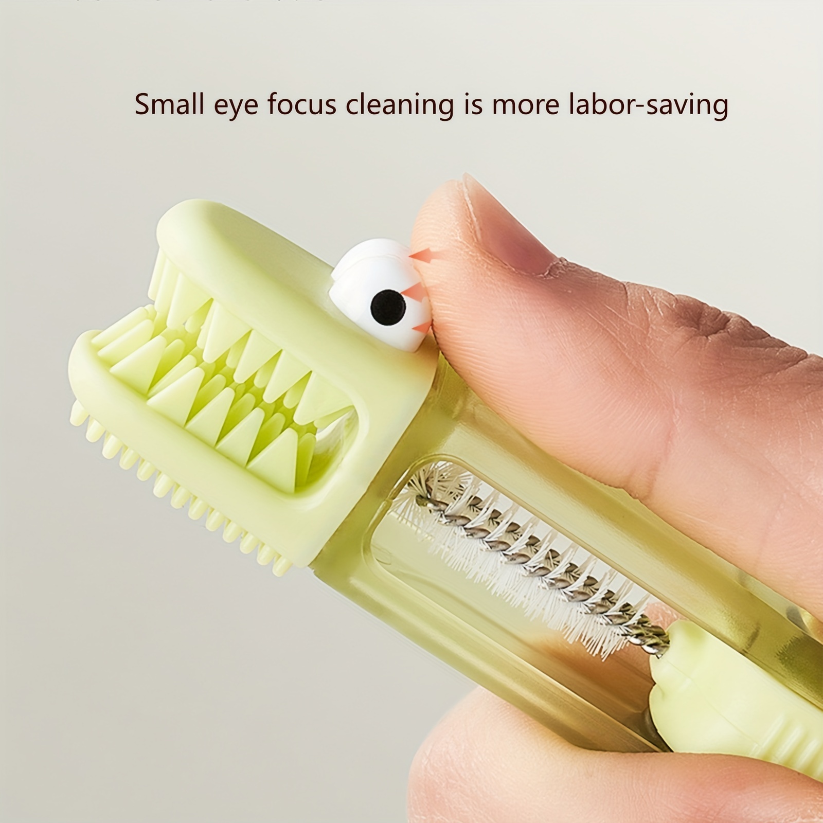Tiny Cleaning Brush Multi-Functional Crevice Water Cleaning Tools Bottle  HOTS