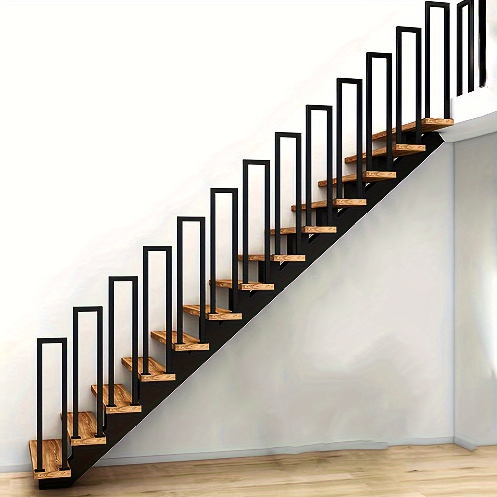 1pc Stair Corridor Handrail, 3ft Safety Stair Banister Guard For  Outdoor/Indoor All Steps Stairs Wider Than 20cm, For  Balcony/Patio/Doorways/Hallways, Decorative Railings (Customizable)