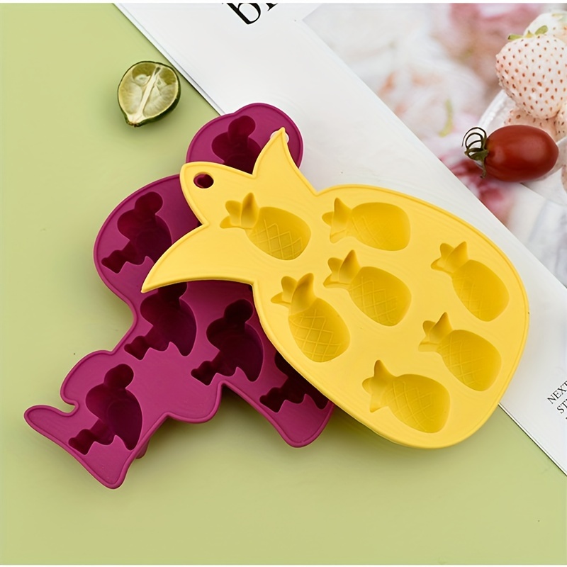 Flamingo and Penguin Ice Tray mold