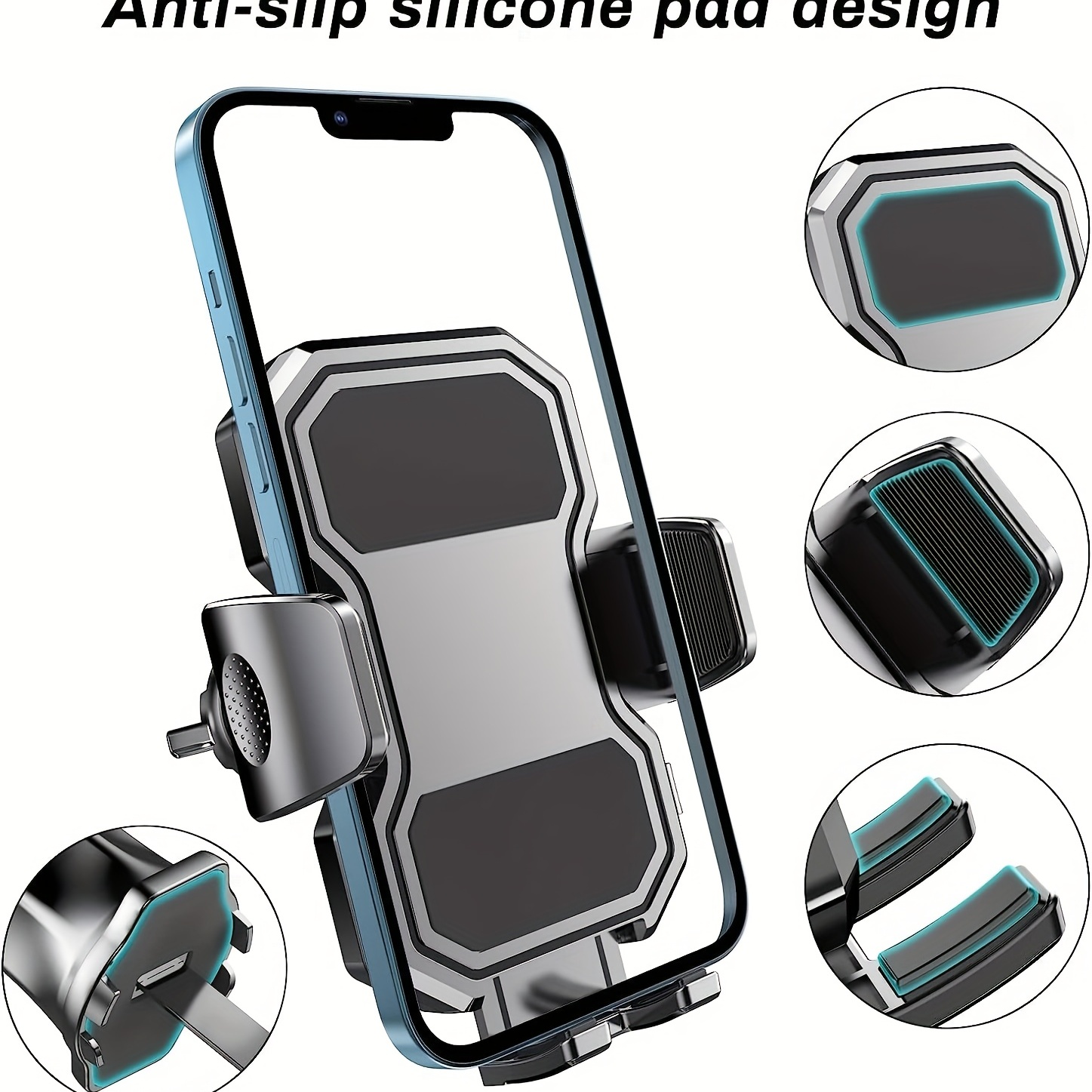 Car Phone Holder Mount for Dashboard Windshield Air Vent iPhone 14 13 12 Pro Max